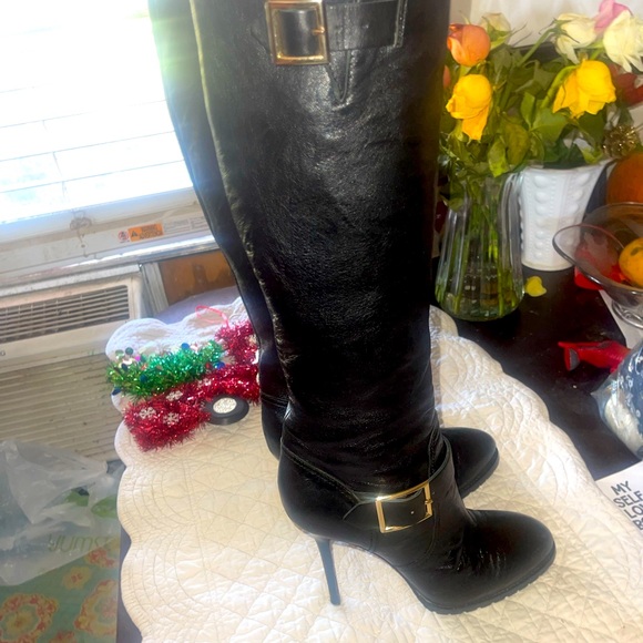 Jimmy Choo high heel leather boots size 40 or 9.5 - Picture 2 of 12